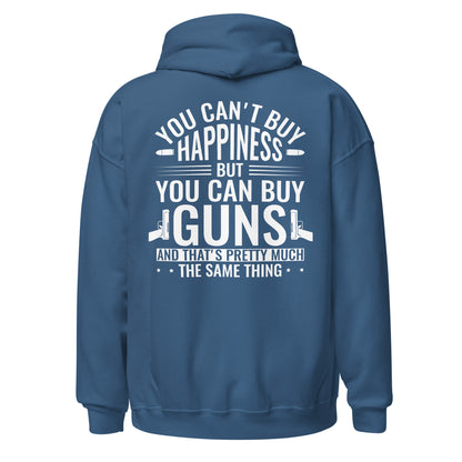 Men Hoodie "You Can't Buy Happiness..."