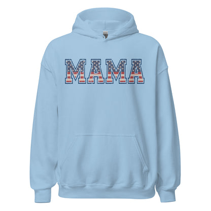 Patriotic Hoodie for Woman "Mama" H220028