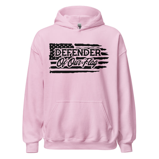 Patriotic Hoodie for Woman "Defender Of Our Flag" H220010