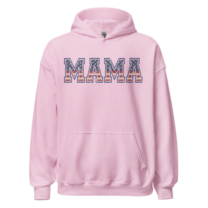 Patriotic Hoodie for Woman "Mama" H220028