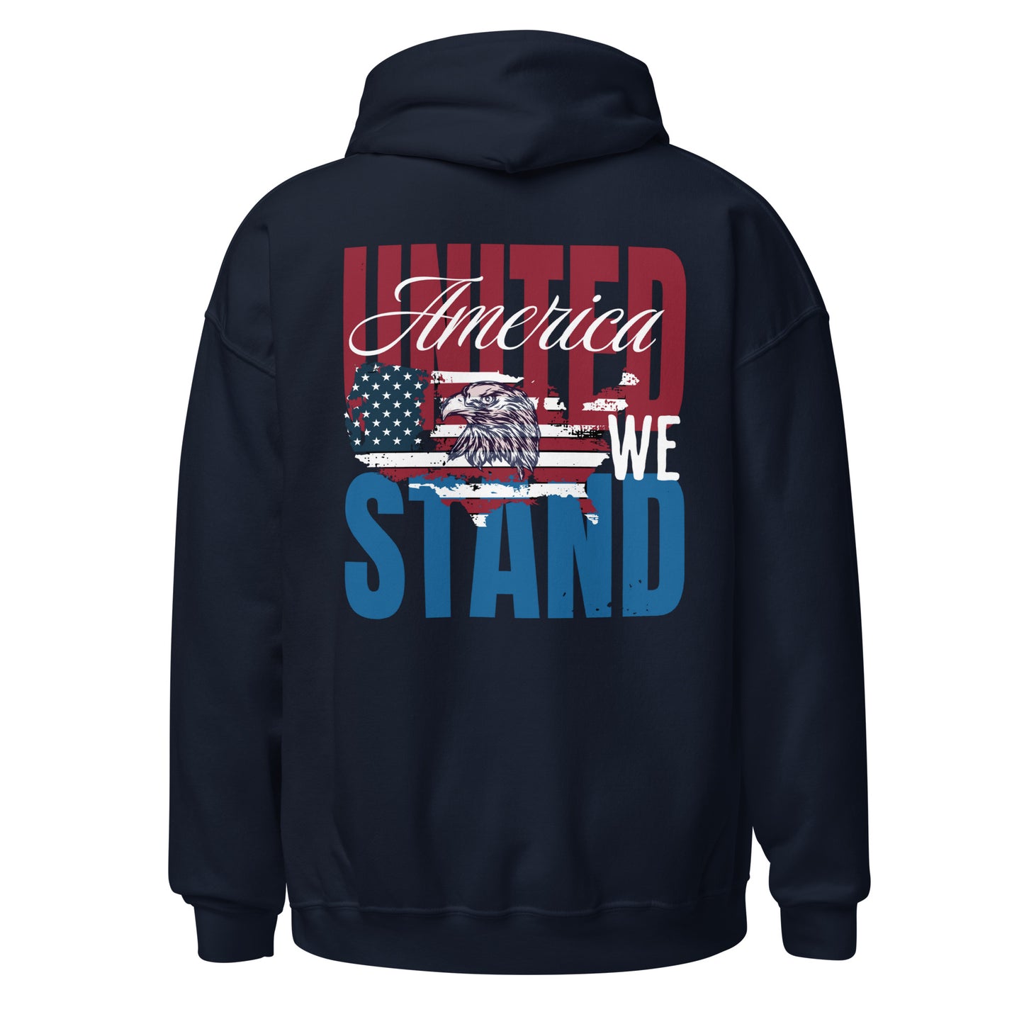 Men Hoodie "America United We Stand"