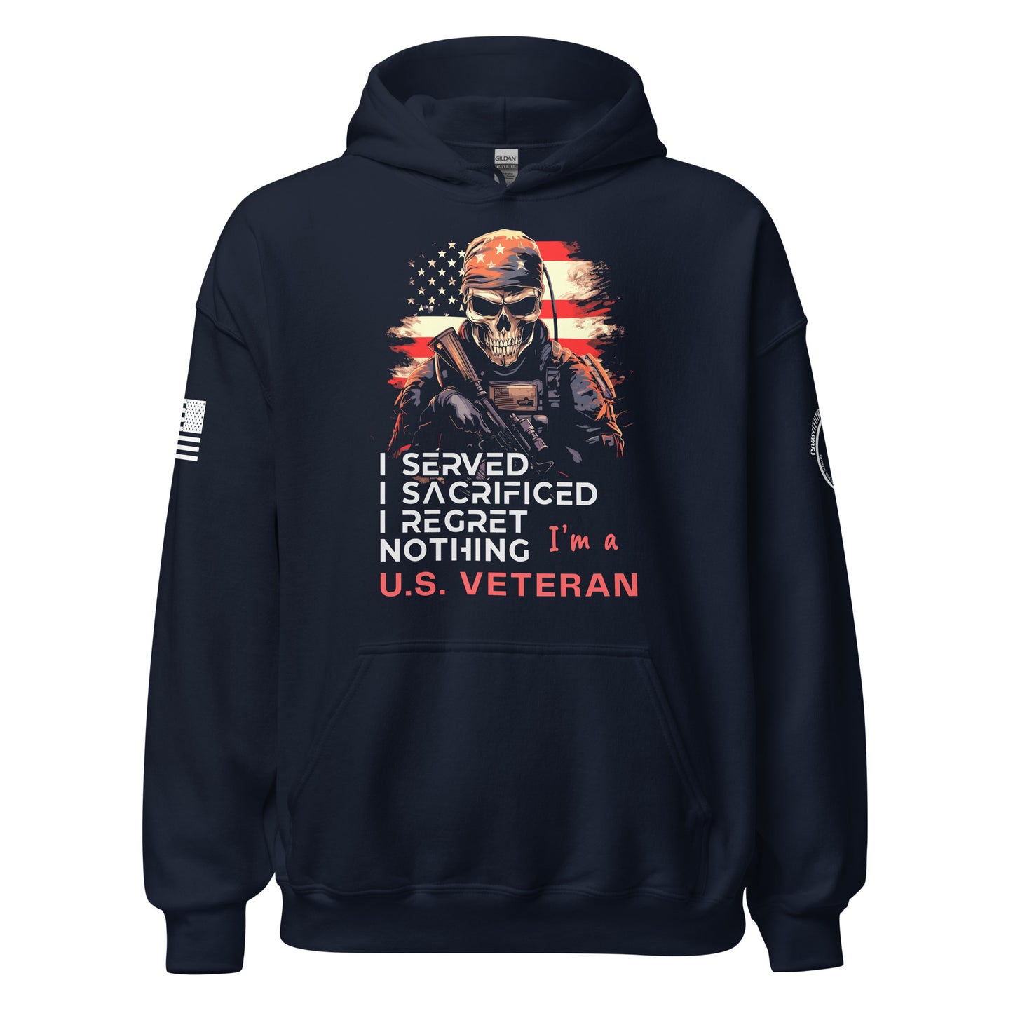 Unisex Hoodie "U.S. Veteran"