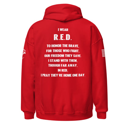 Unisex Hoodie "R.E.D. on Fridays"