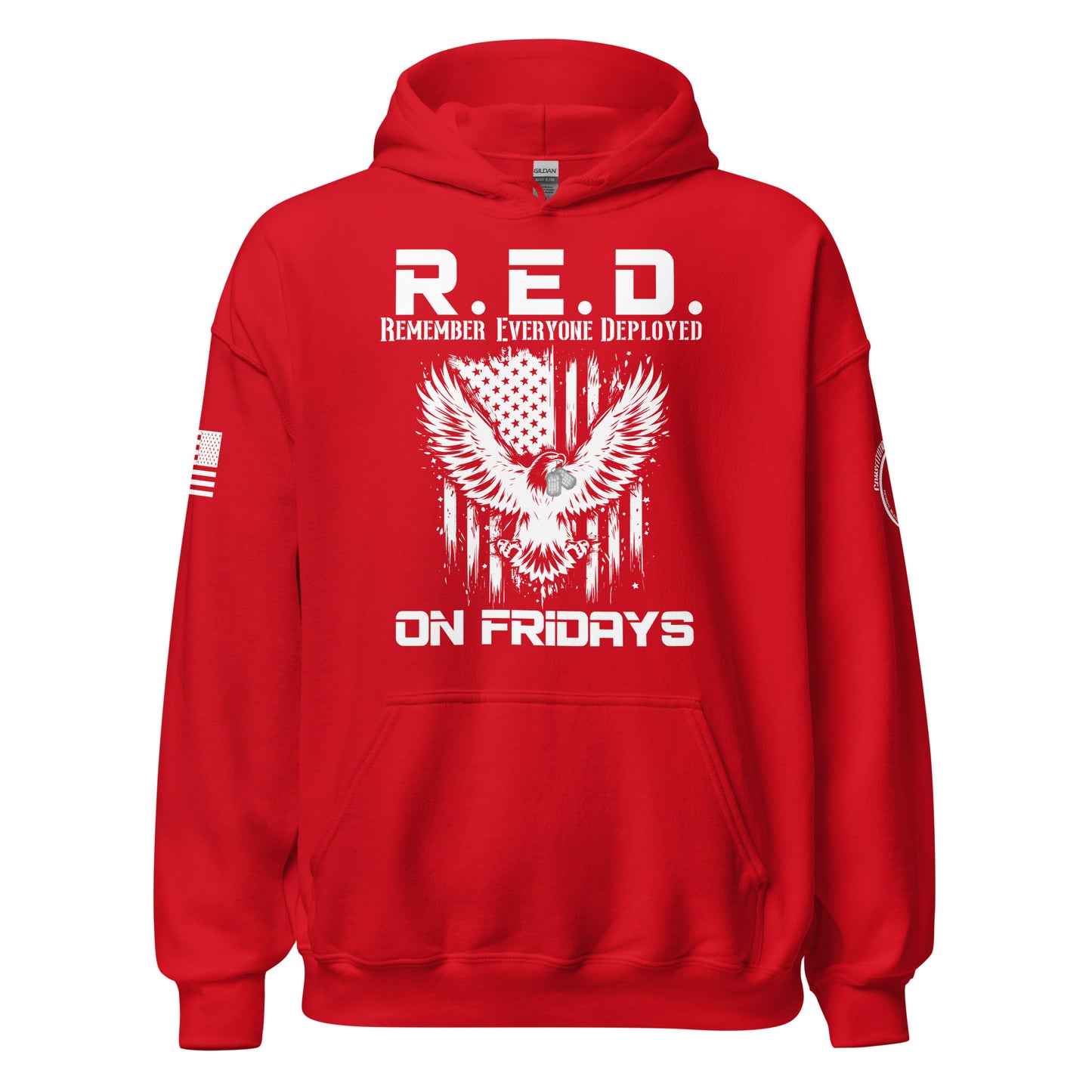 Unisex Hoodie "R.E.D. on Fridays"