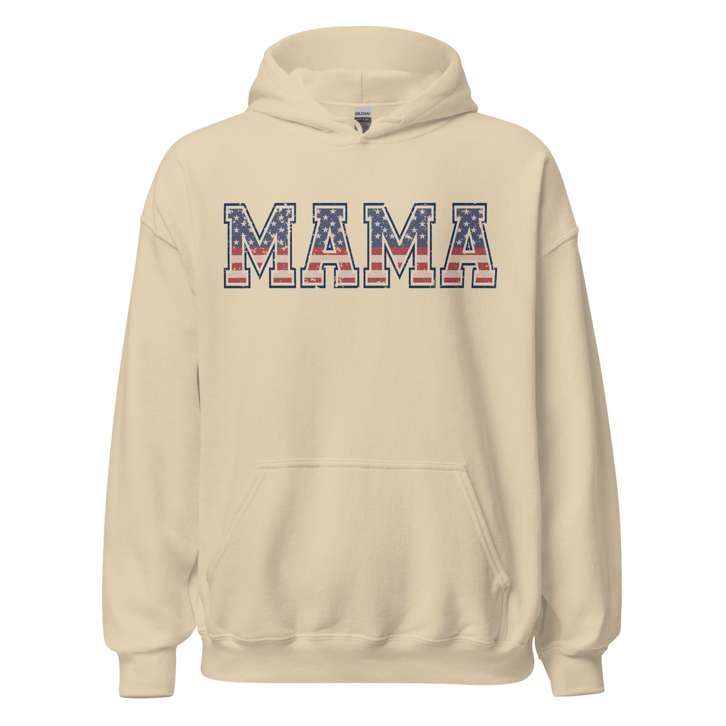 Patriotic Hoodie for Woman "Mama" H220028