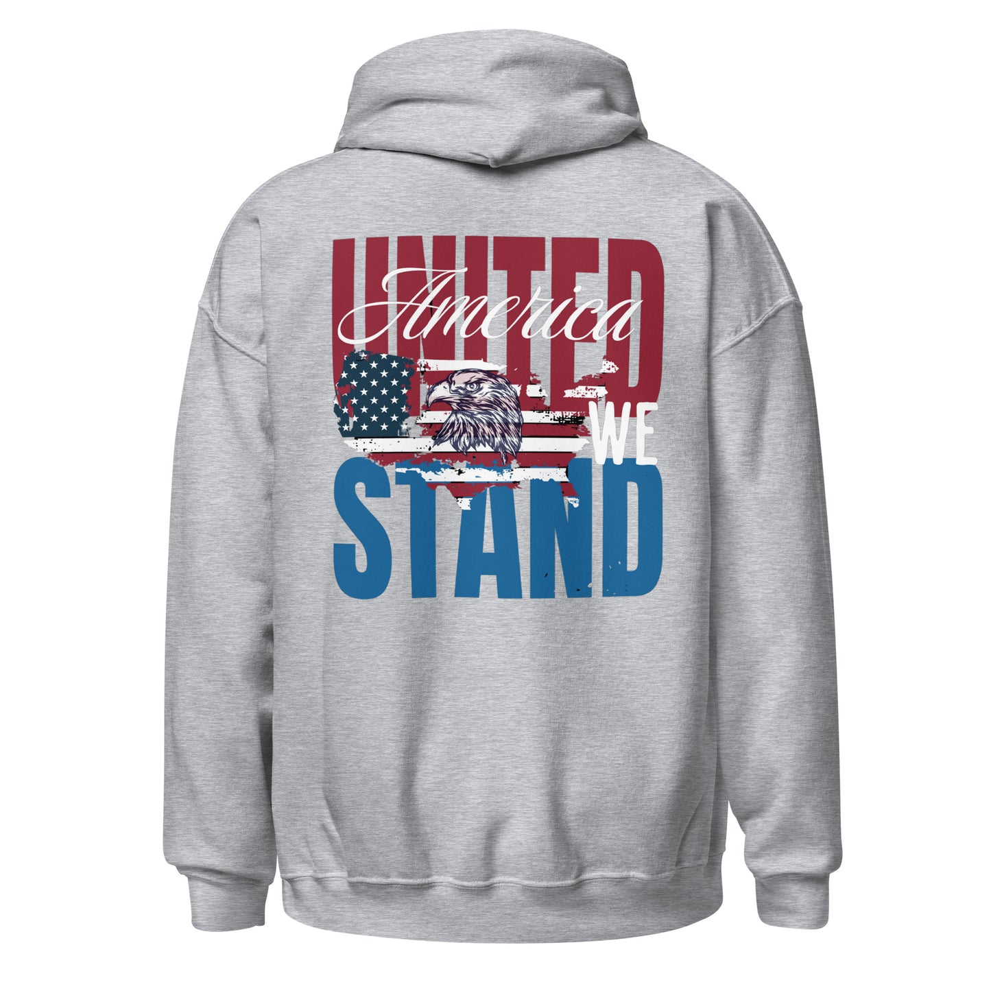 Men Hoodie "America United We Stand"