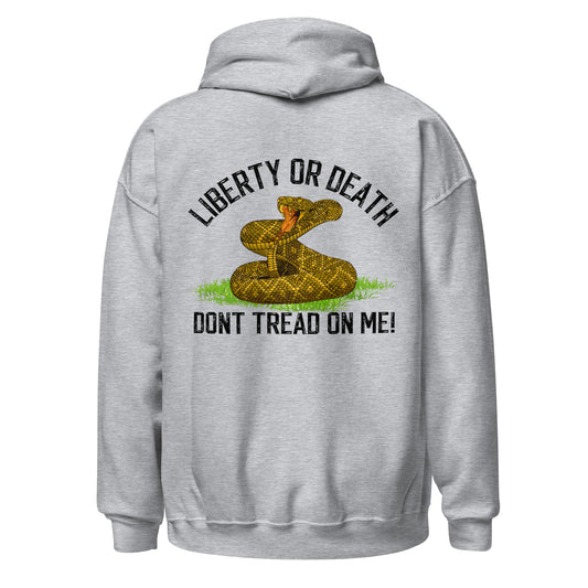 Men Hoodie "Liberty Or Death"