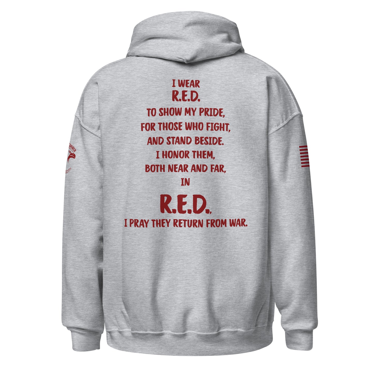 Unisex Hoodie "R.E.D. - War"