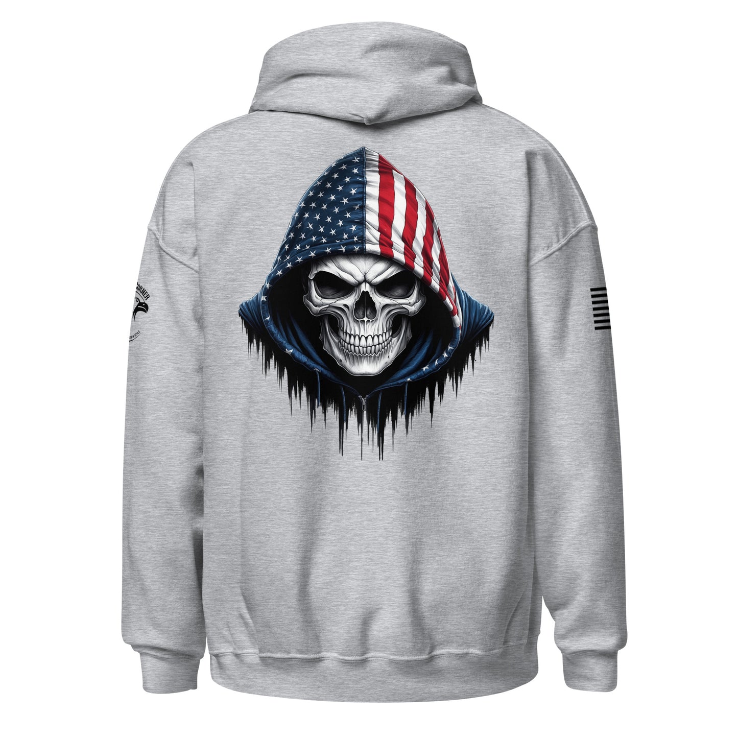 Unisex Hoodie "American Skull"