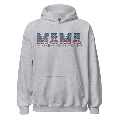 Patriotic Hoodie for Woman "Mama" H220028