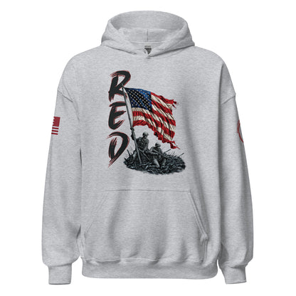 Unisex Hoodie "R.E.D. - War"