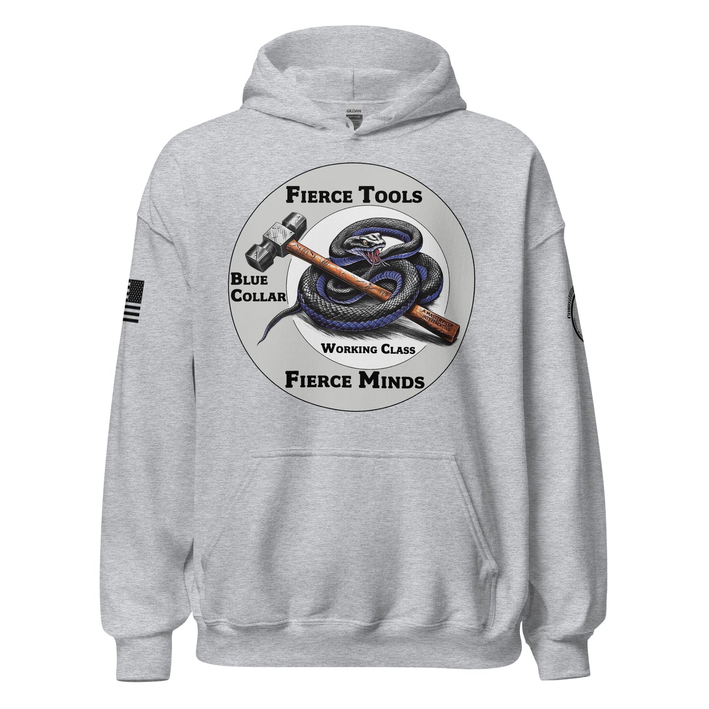 Unisex Hoodie "Fierce Tools - Fierce Minds"