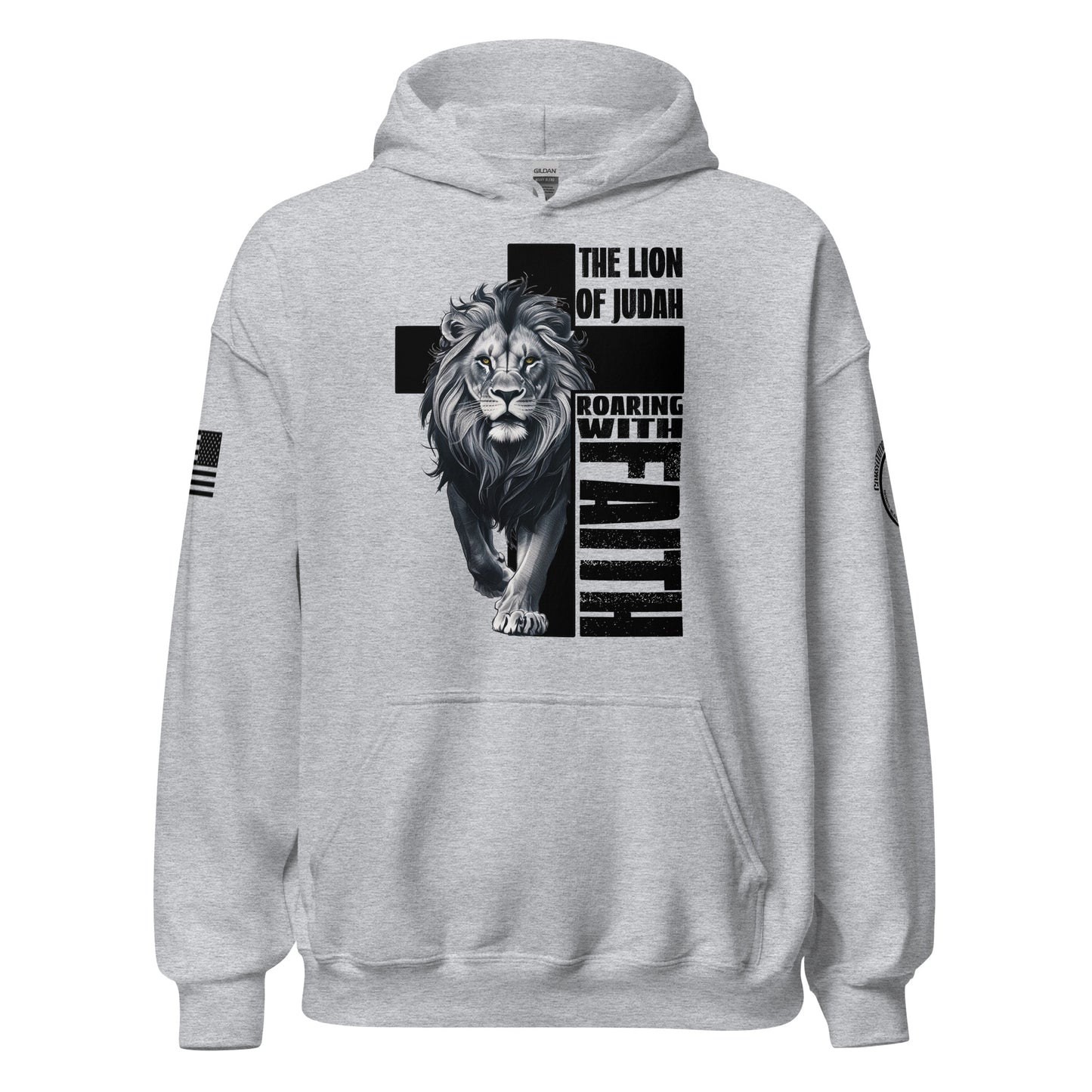 Unisex Hoodie "Roaring with Faith"