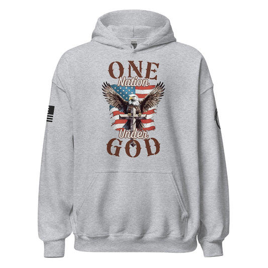 Unisex Hoodie "One Nation under God"