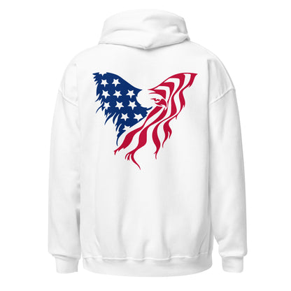 Patriotic Hoodie for Woman "Eagle Design" H220002