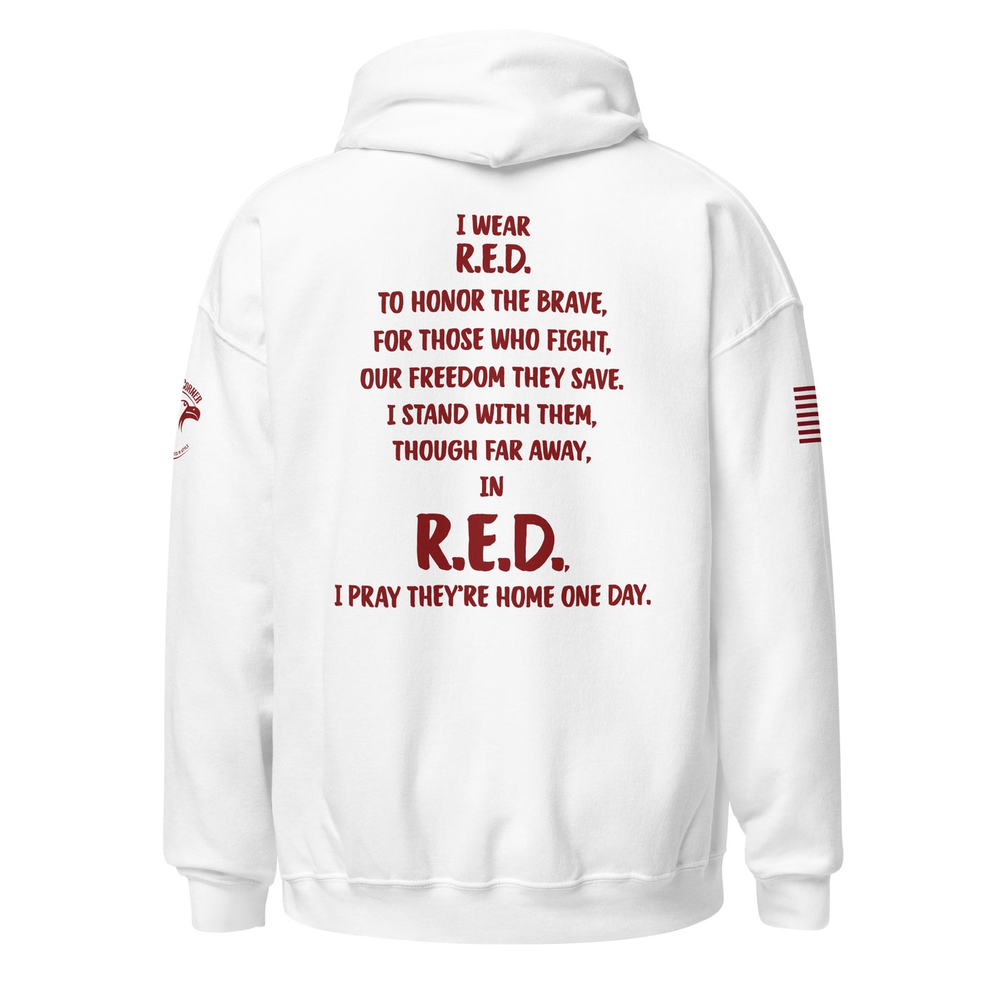 Unisex Hoodie "R.E.D. on Fridays"