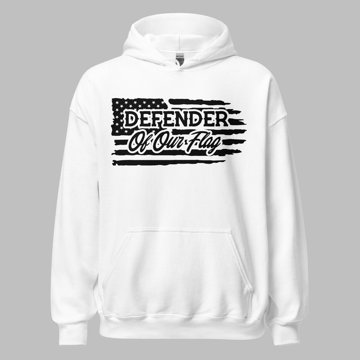 Men Hoodie "Defender Of Our Flag"