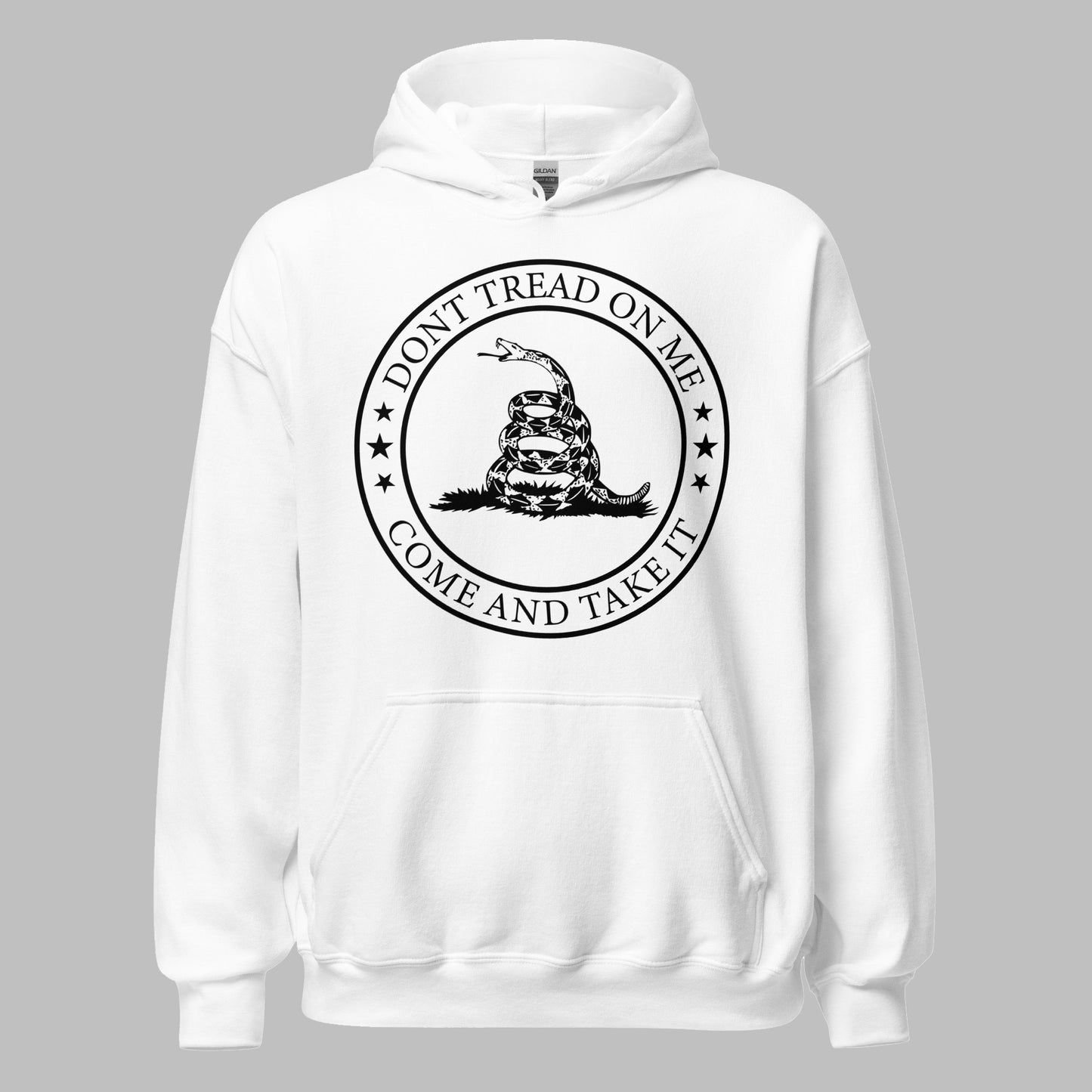 Men Hoodie "Dont Tread On Me"