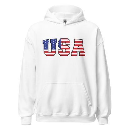 Patriotic Hoodie for Woman "USA" H220018