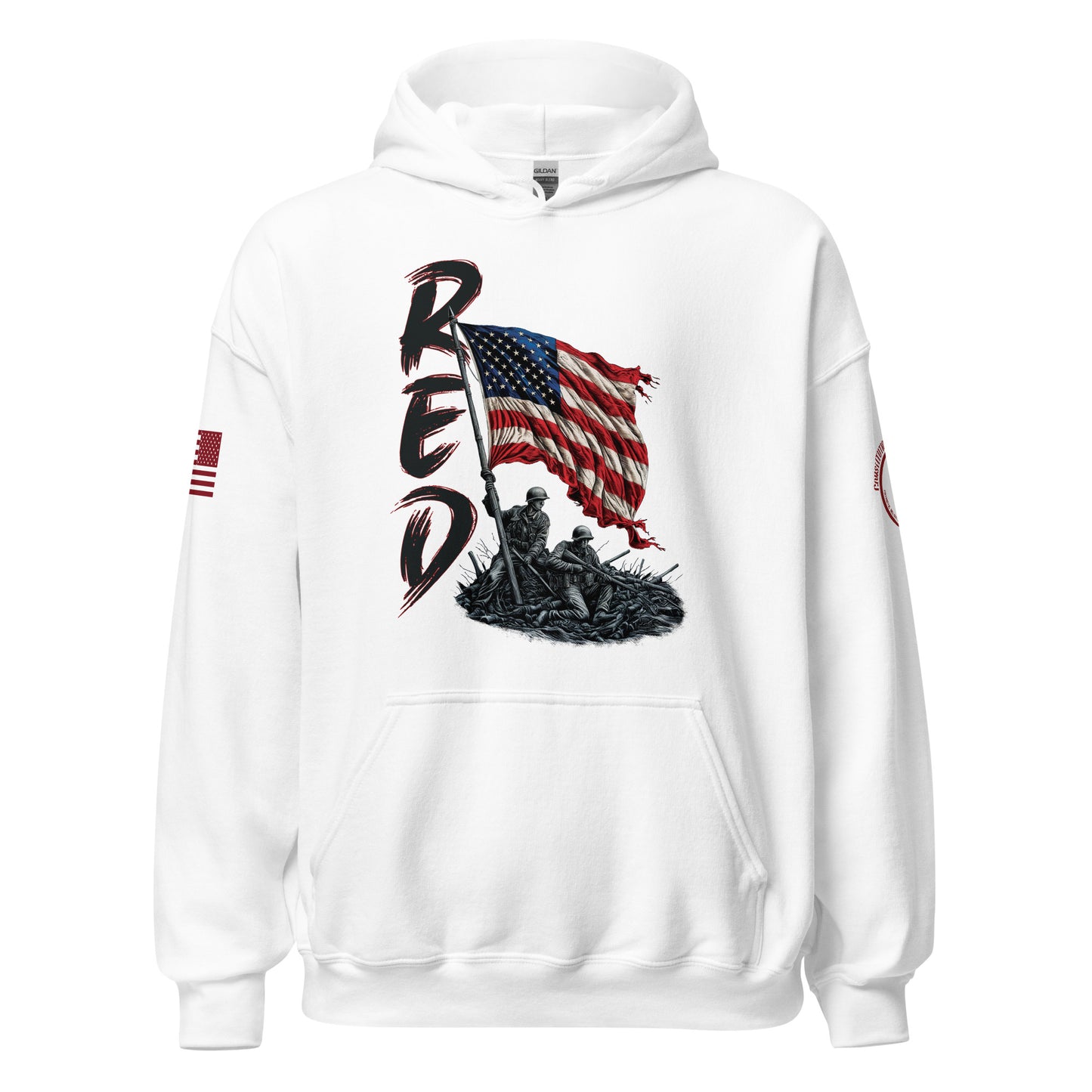 Unisex Hoodie "R.E.D. - War"