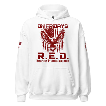 Unisex Hoodie "R.E.D. on Fridays"