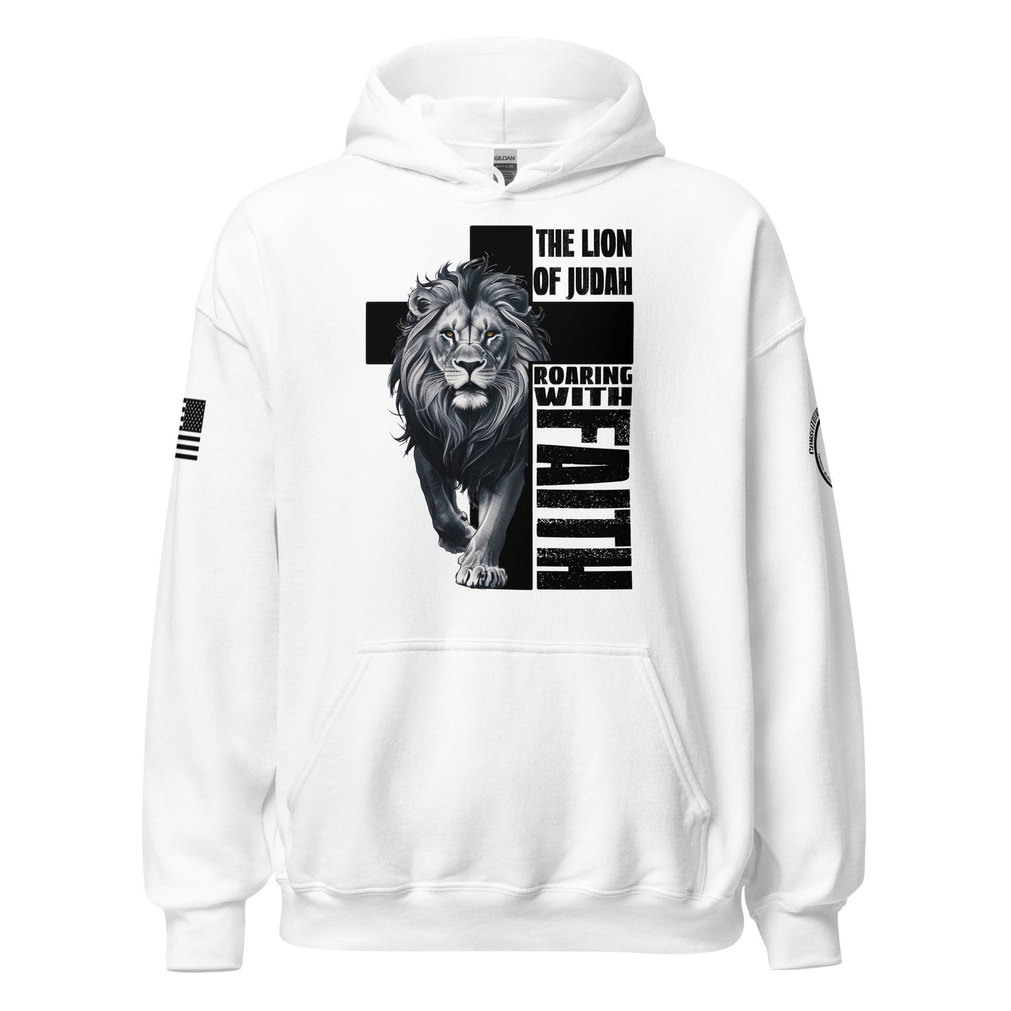 Unisex Hoodie "Roaring with Faith"