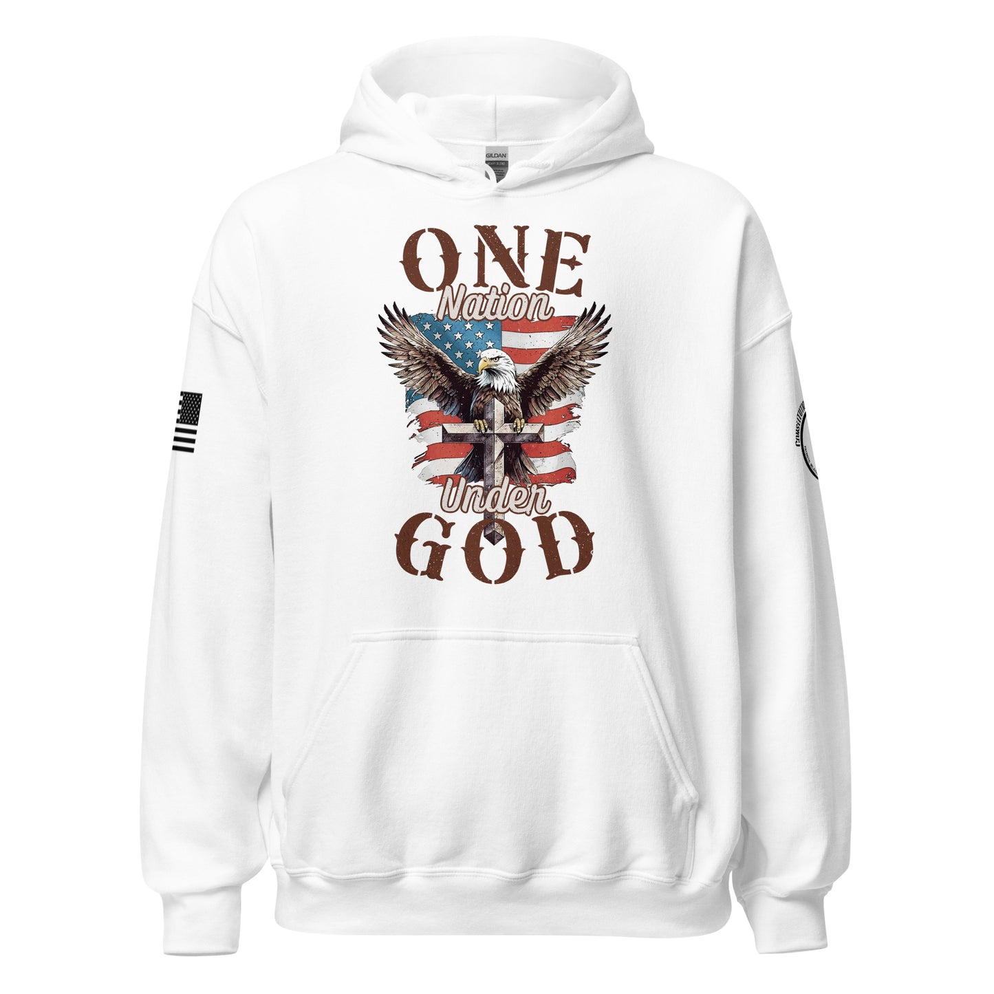 Unisex Hoodie "One Nation under God"