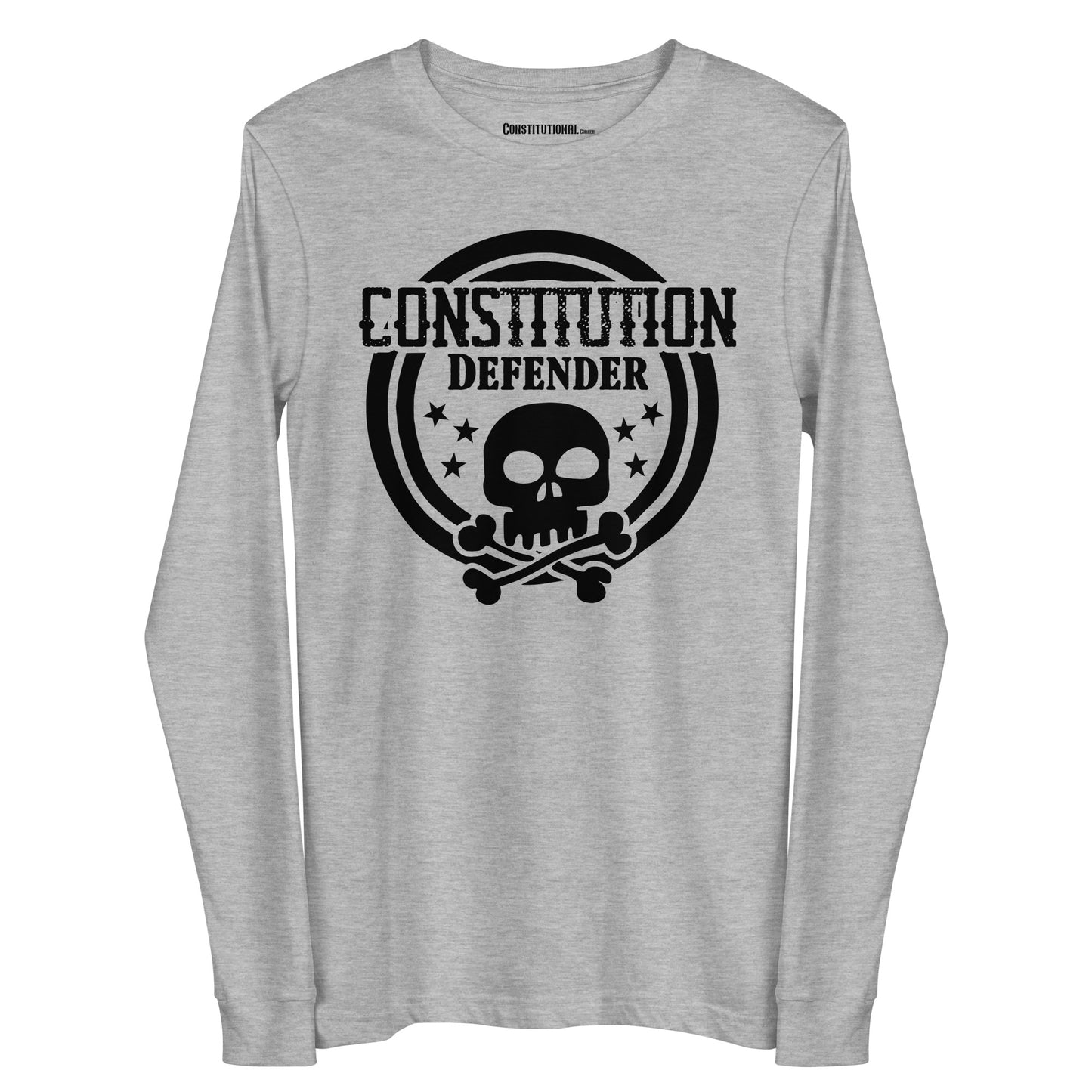 Men Long-Sleeved Shirt "Constitution Defender"