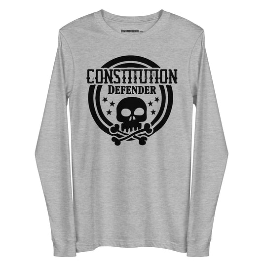 Men Long-Sleeved Shirt "Constitution Defender"