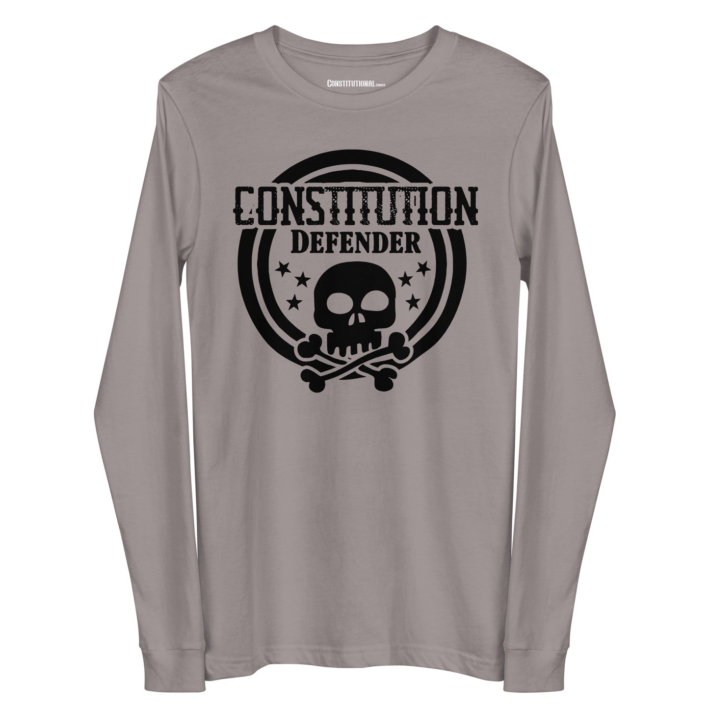 Men Long-Sleeved Shirt "Constitution Defender"