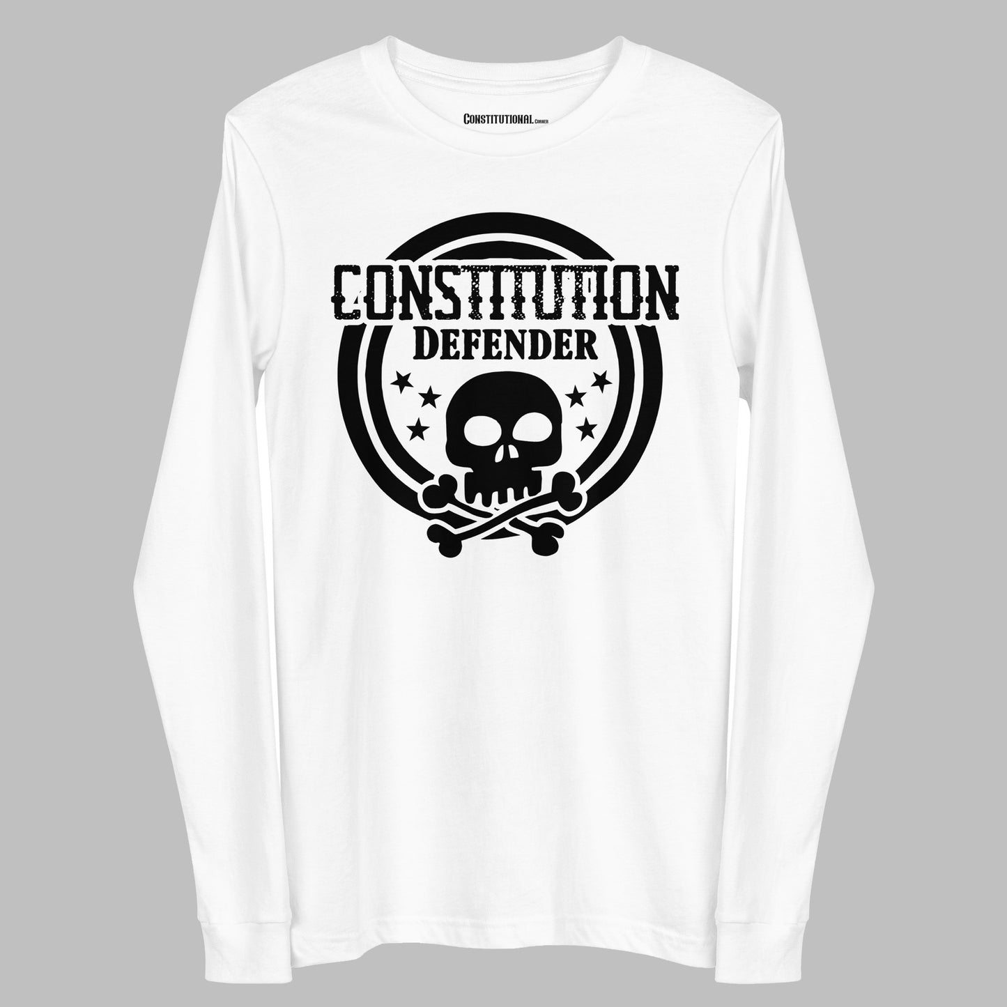 Men Long-Sleeved Shirt "Constitution Defender"