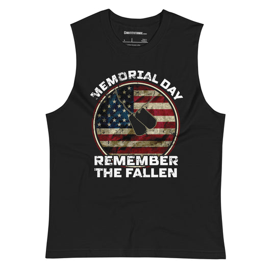 Men Tank Top "Remember the Fallen"