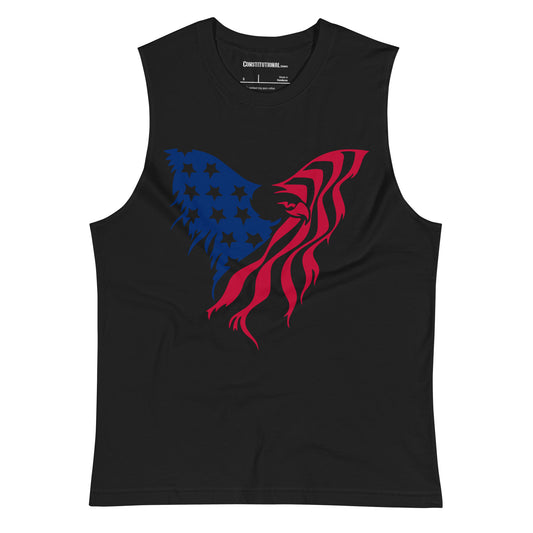 Men Tank Top "Eagle Flag"