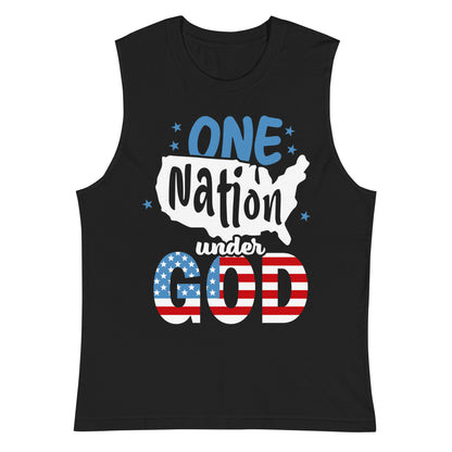 Women Tank Top "One Nation Under God"