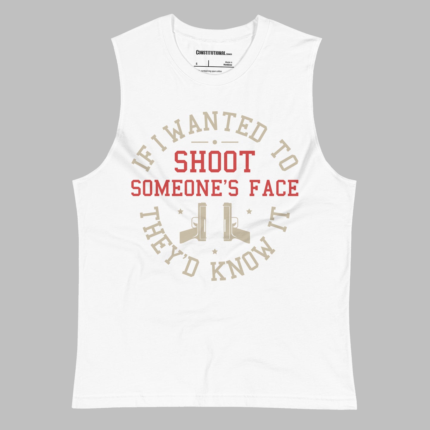 Men Tank Top "If I Wanted to Shoot..."