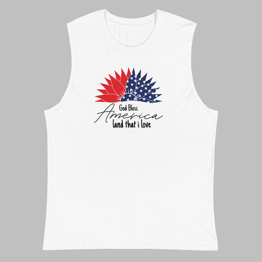 Women Tank Top "God Bless America"