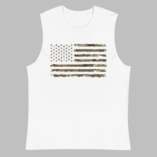 Women Tank Top "Camouflage Flag"