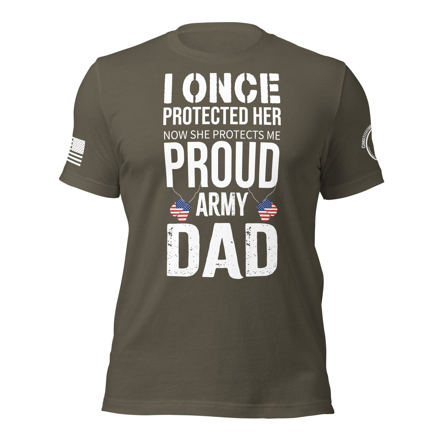 Men's t-shirt "Proud Army Dad"