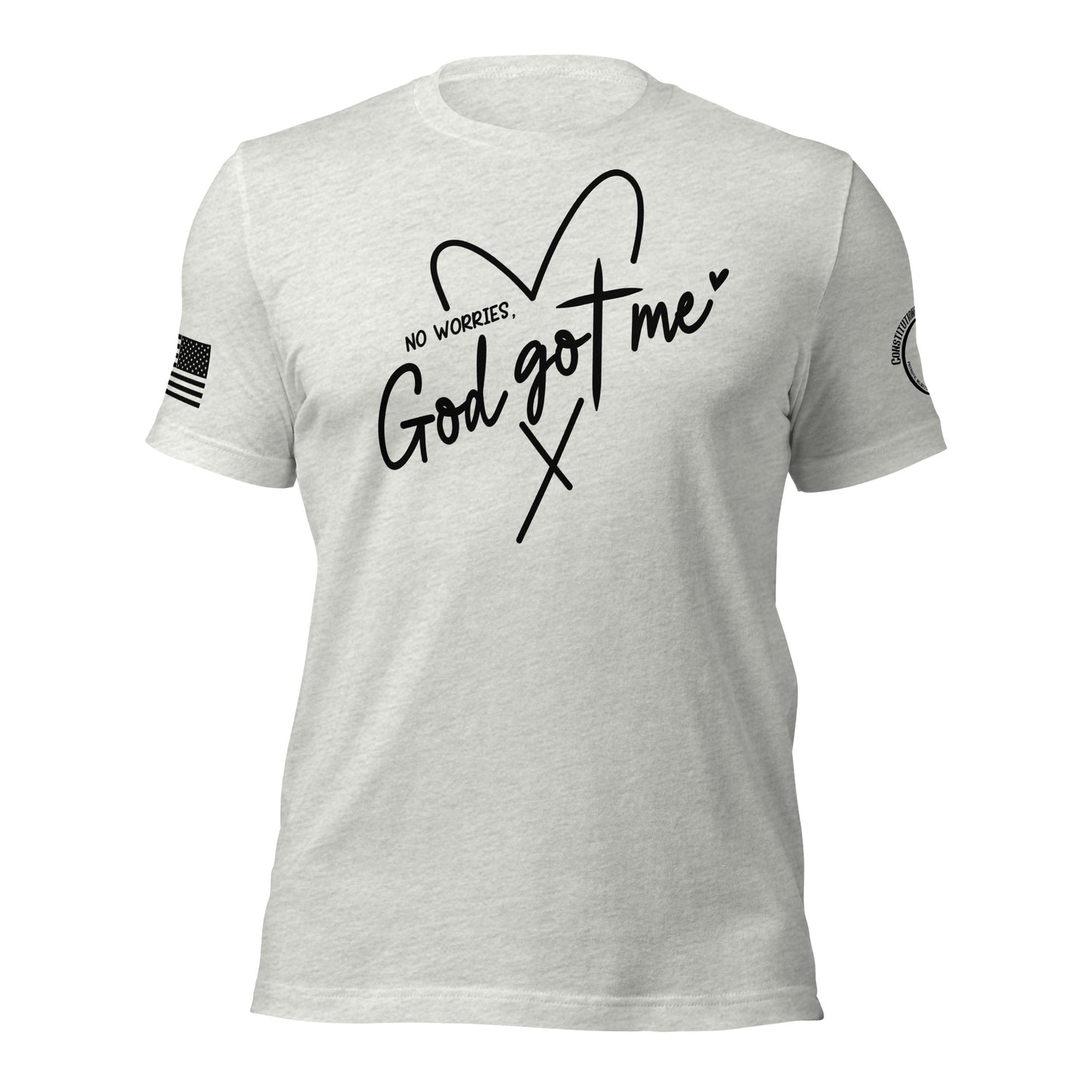 Women t-shirt "God got me"