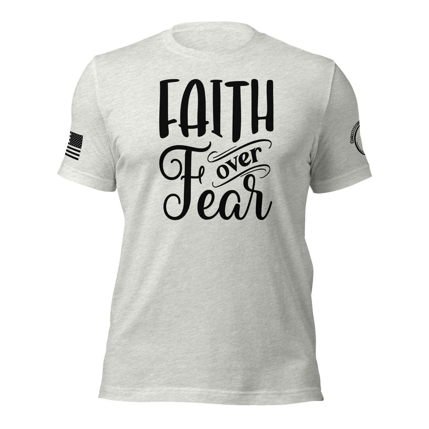 Women t-shirt "Faith over Fear"