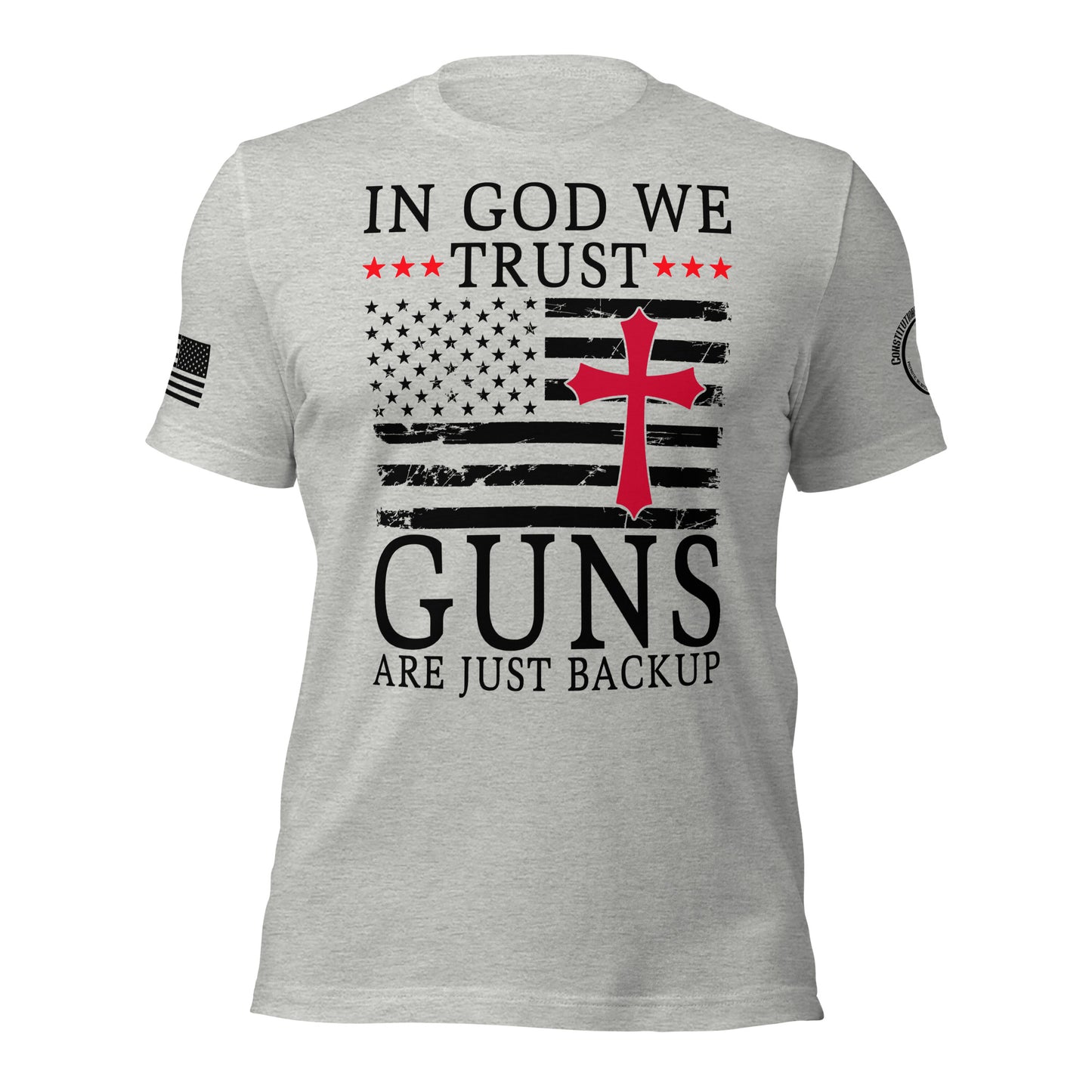 Unisex t-shirt "In God we trust"