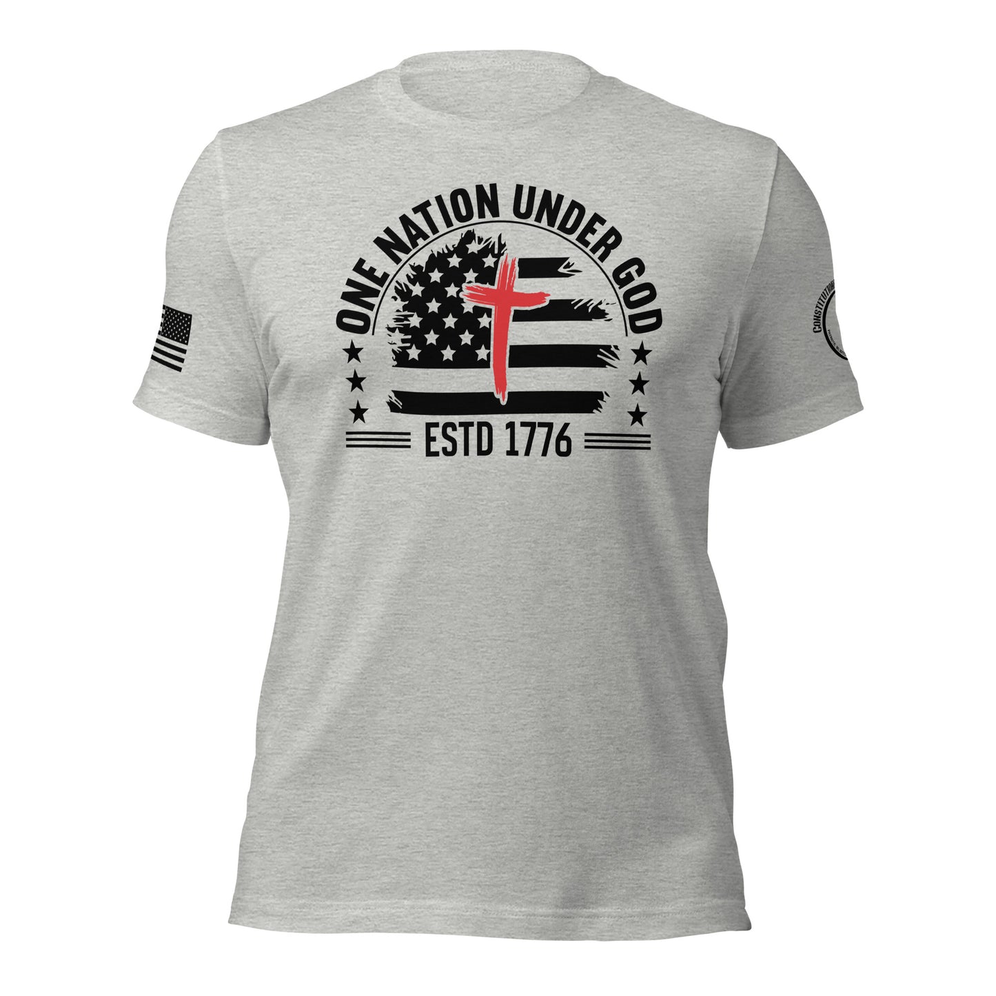 Unisex t-shirt "One nation - ESTD 1776"