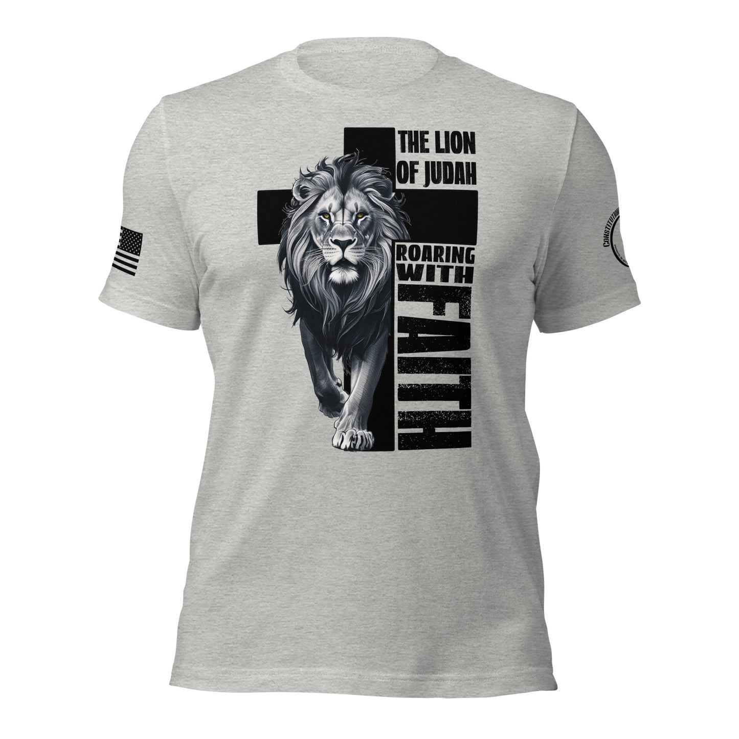 Unisex t-shirt "Roaring with Faith"