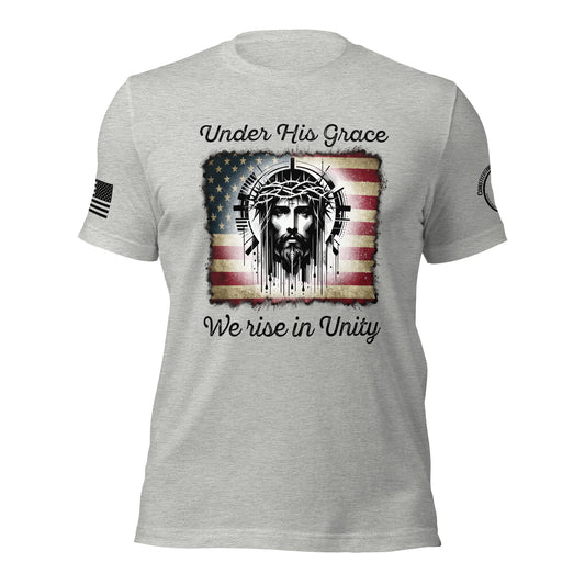 Unisex t-shirt "We rise in unity"