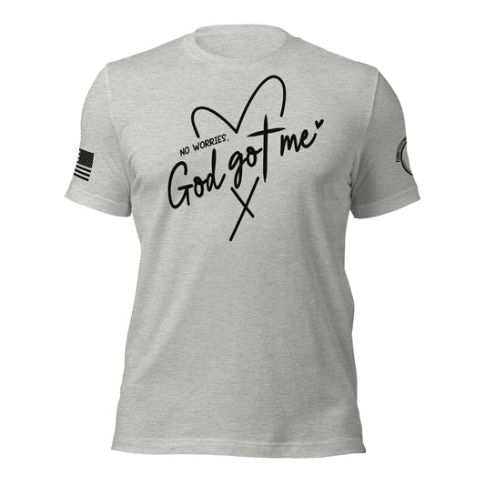 Women t-shirt "God got me"