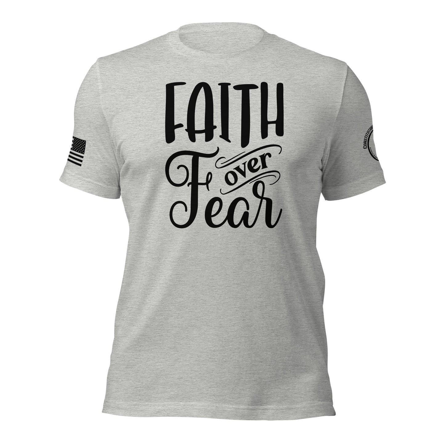 Women t-shirt "Faith over Fear"