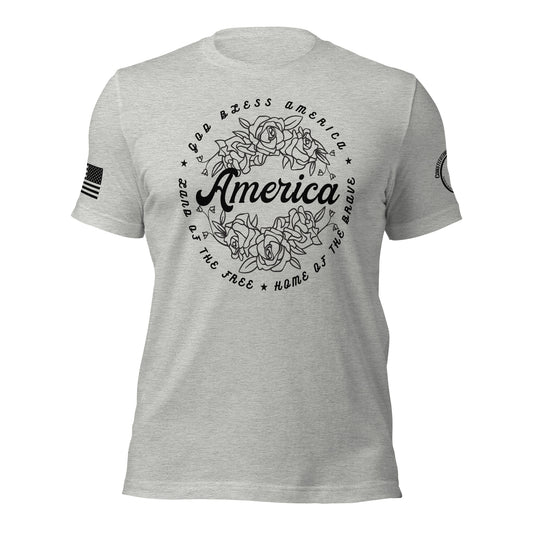 Women t-shirt "America"