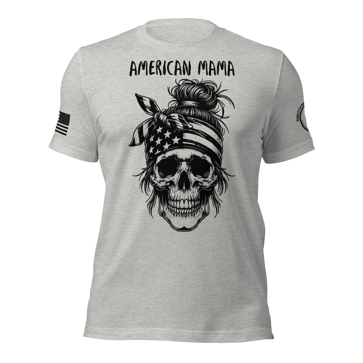 Women t-shirt "American Mama"