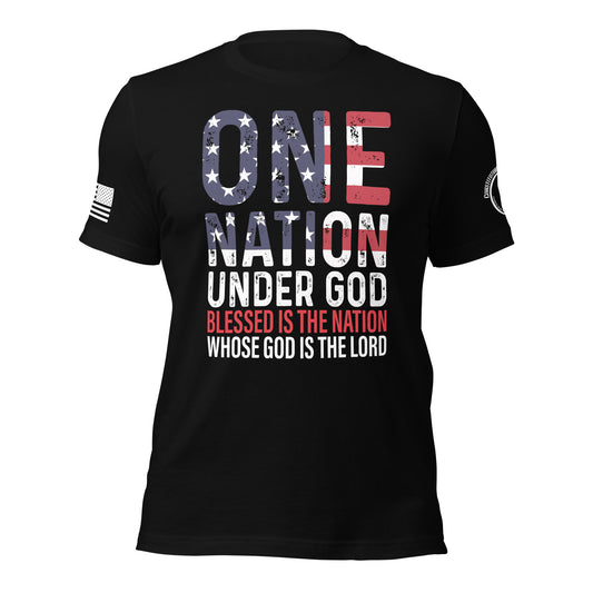 Unisex t-shirt "Blessed is the Nation