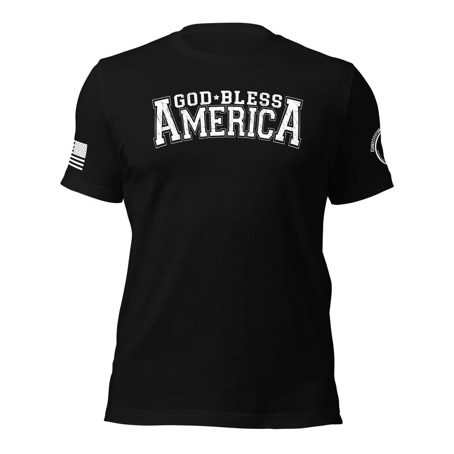 Unisex t-shirt "God Bless America"